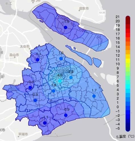 皇冠足球网_上海气温暴跌至零下5℃！冷空气下午到皇冠足球网，周末有冰冻或严重冰冻